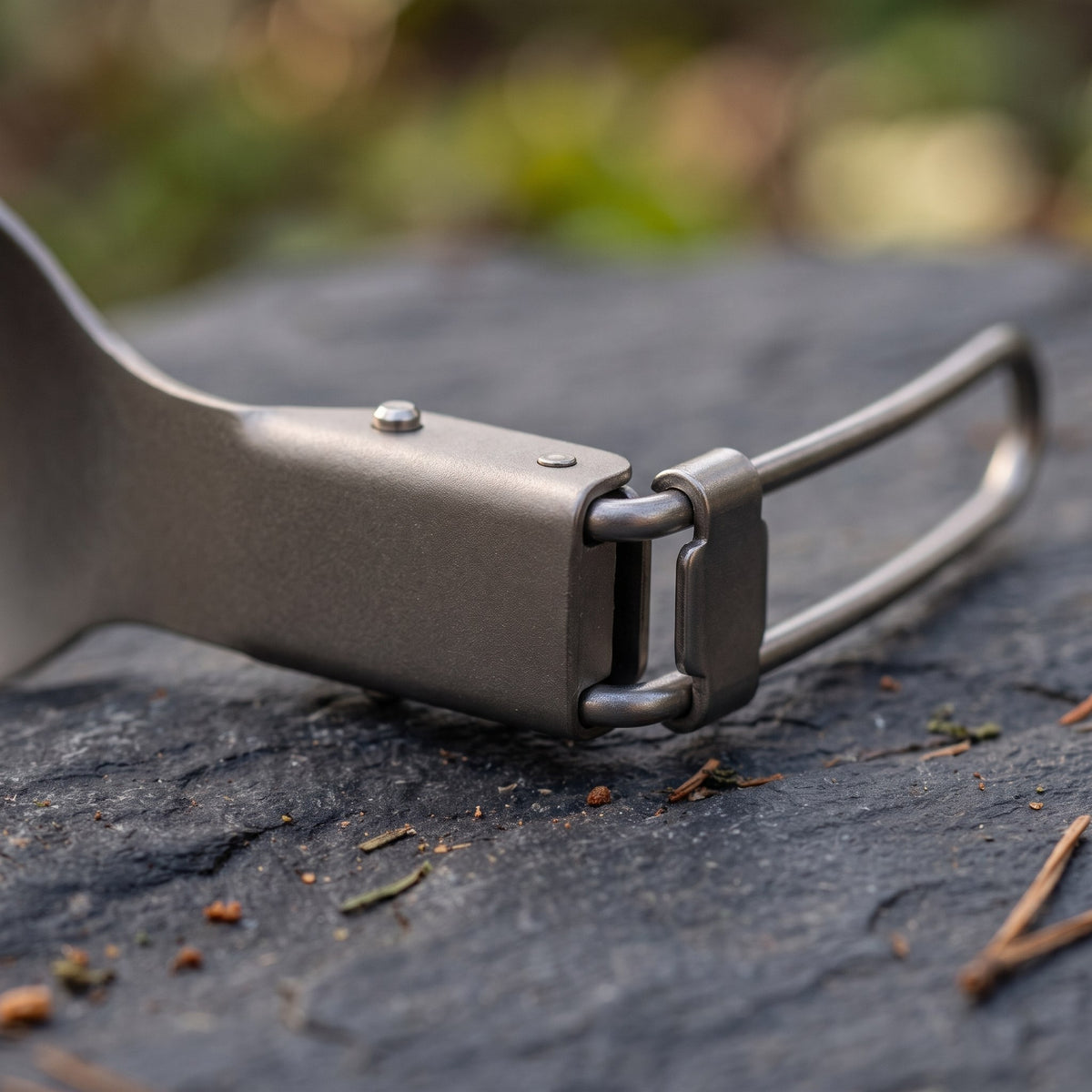 Túragear titán evőeszköz szett karabinerrel - reszlet
